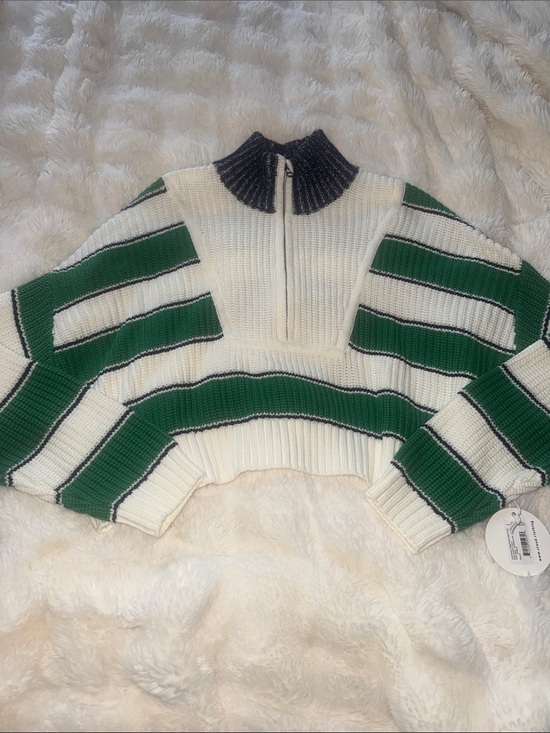 STAUD Sweaters - STAUD Cropped Hampton Sweater